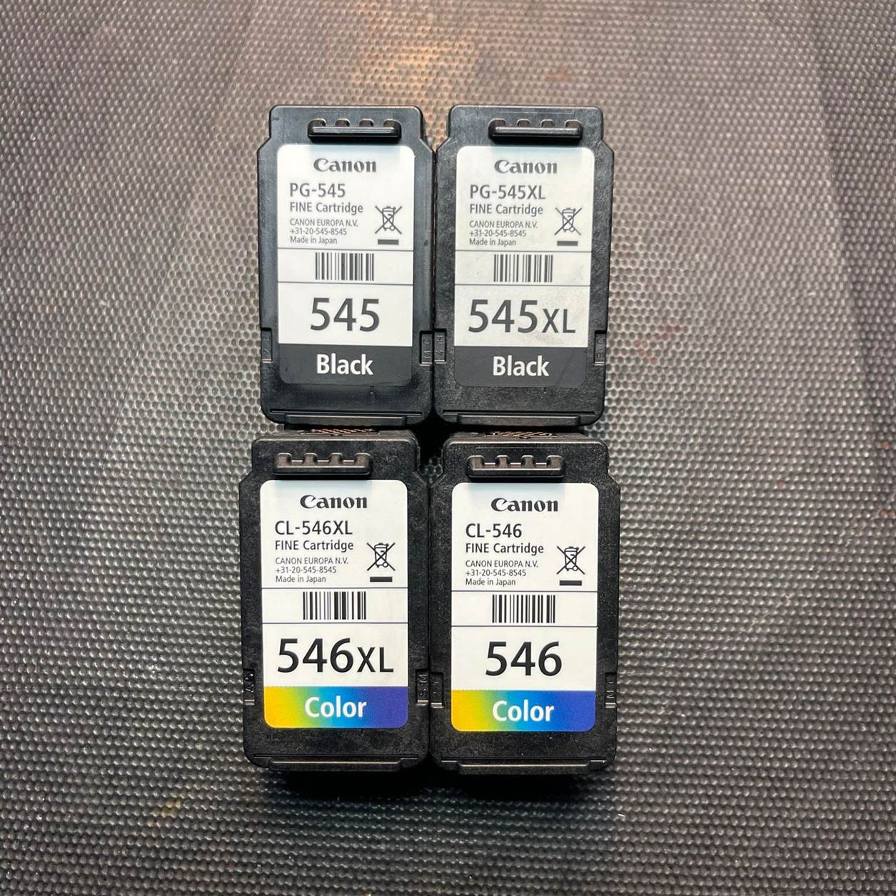 Ankauf leere Canon 545, 546, PG-545, Canon CL-546, Canon PG-545XL, Canon CL-546XL Druckerpatronen leer verkaufen