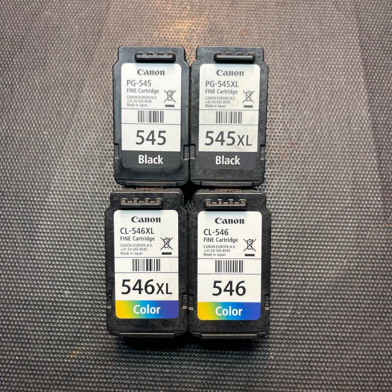 Ankauf leere Canon 545, 546, PG-545, Canon CL-546, Canon PG-545XL, Canon CL-546XL Druckerpatronen leer verkaufen