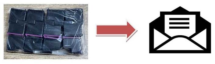 Per B�cher- und Warensendung DHL Deutsche Post B�Wa bis 1kg im Testris Prinzip verpacken - Ankauf leere Druckerpatronen, sowie volle �berlagerte Toner und Patronen verkaufen hier 